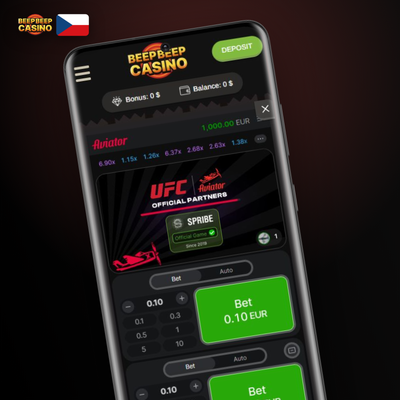 Funkce auto-bet v Beep Beep Casino Aviator opakuje sázku zvolenou částku po více kol automaticky