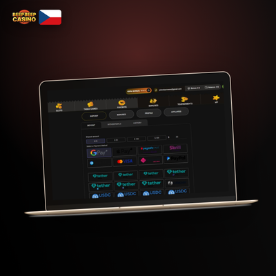 E-peněženky Skrill a Neteller pro rychlý vklad v Beep Beep Casino