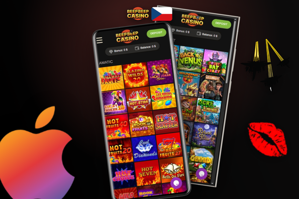 Otevřené centrum pomoci Beep Beep Casino s FAQ a live chatem na mobilu