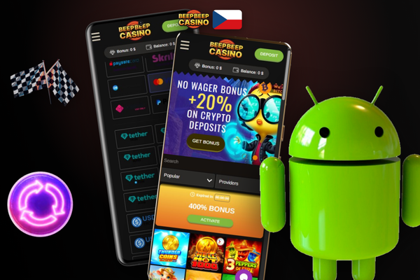 Rozhraní nastavení účtu Beep Beep Casino se sekcí limitů a tlačítkem vlastního vyloučení