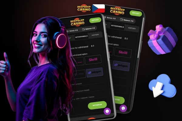 Pravidlo stejné metody pro vklad i výběr výher v Beep Beep Casino