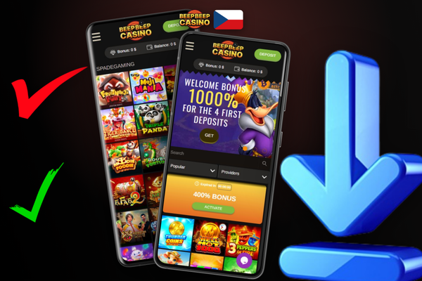 Živý chat zákaznické podpory Beep Beep Casino v češtině přímo v mobilní aplikaci