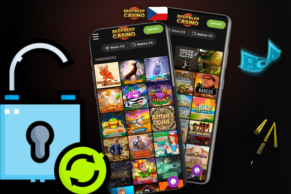 Živé kasino Beep Beep Casino s profesionálním krupiérem a sportovními kurzy na mobilu